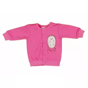 Belül bolyhos kislány baba kocsikabát sünis mintával