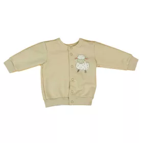 Belül bolyhos baba kocsikabát báránykás mintával