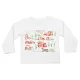 Hosszú ujjú fiú póló karácsonyi mintával