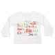 Hosszú ujjú fiú póló karácsonyi mintával