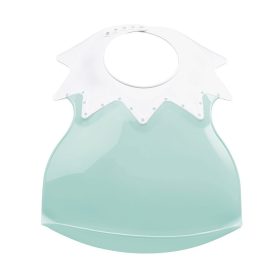 ThermoBaby Arlequin műanyag előke - Green Celadon