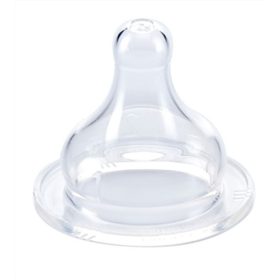   ThermoBaby 2 db lassú folyású szilikon etetőcumi - Anti-Colic