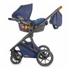 Coccolle Nessia 3in1 multifunkciós babakocsi + Isofix bázistalp - Navy blue