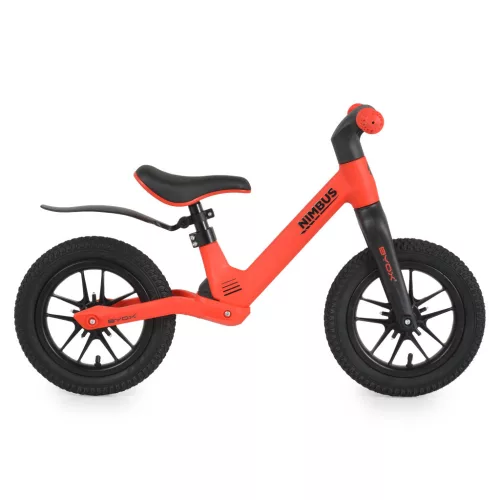 Byox Nimbus futóbicikli fújható, világító kerekekkel (12") - Piros