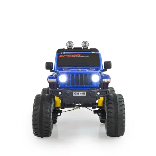 Moni BO Fuego elektromos autó/Jeep - Metál kék