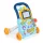Moni Toys Music Walker interaktív, elefántos, műanyag járássegítő - Kék