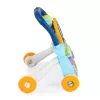 Moni Toys Music Walker interaktív, elefántos, műanyag járássegítő - Kék