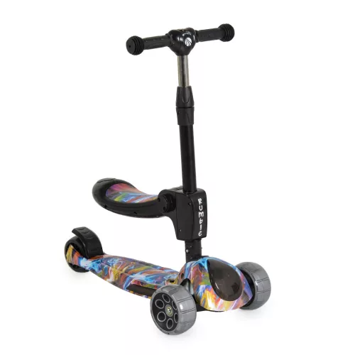 Byox Rumble ráülős, átalakítható 2in1 roller - Fekete - Színes