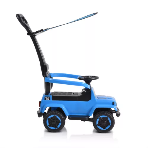 Moni Police Bébitaxi napfénytetővel - Kék