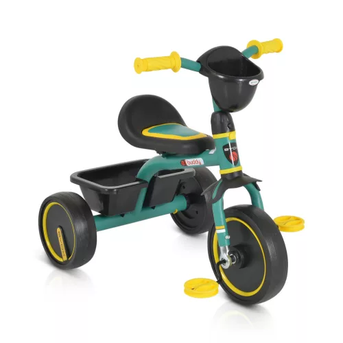 Byox Buddy tricikli, pedállal - Zöld