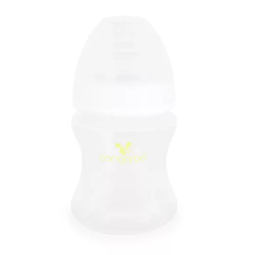 Cangaroo Snowdrop Kézi mellszívó cumisüveggel - Fehér-Zöld