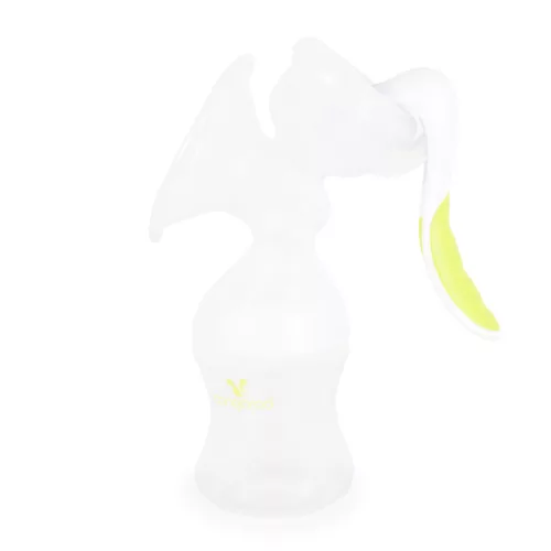 Cangaroo Snowdrop Kézi mellszívó cumisüveggel - Fehér-Zöld