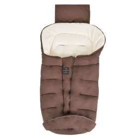   Cangaroo Fluffy Deluxe  bundazsák, lábán erősített - Barna