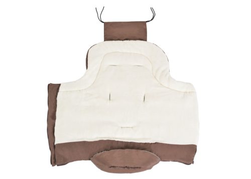 Cangaroo Fluffy Deluxe  bundazsák, lábán erősített - Barna