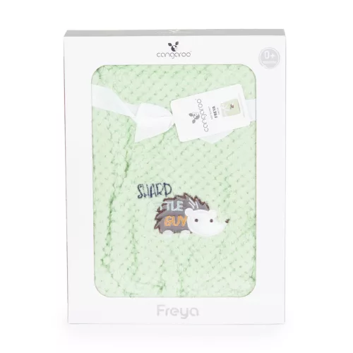 Cangaroo Freya puha takaró díszdobozban (80x110 cm) - Menta - Süni