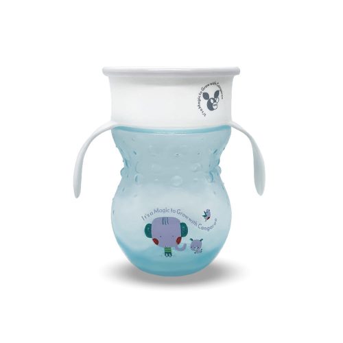 Cangaroo Cup 360 fokos itatópohár 270 ml (6h+) - Kék