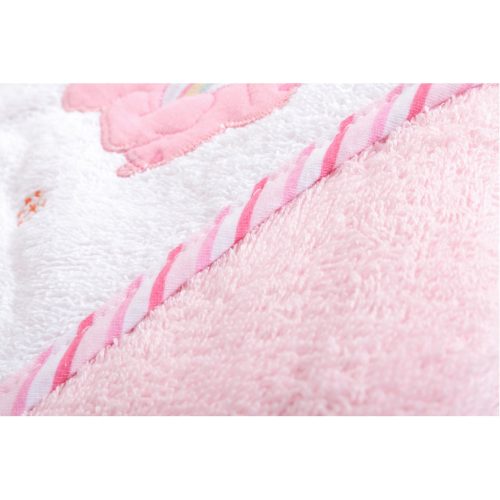 Cangaroo Manny pamut kapucnis kifogó - Rózsaszín - Maci