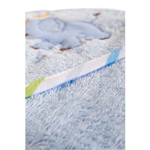 Cangaroo Manny pamut kapucnis kifogó - Kék - Elefánt