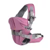 Cangaroo Carry Go 4 pozíciós, kapucnis csatos hordozó - Pink