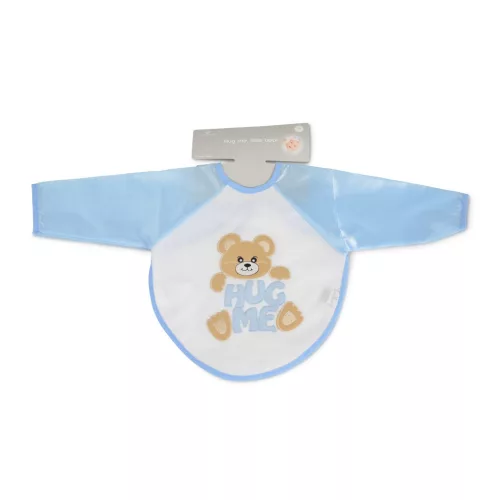 Cangaroo Bear hosszú ujjú előke - Kék