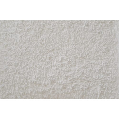 Cangaroo Pamut frottír, maci mintás kapucnis törölköző (100x100 cm) + Mosdatókesztyű - Fehér - Barna szegéssel