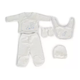   Cangaroo Welcome Little Angel 5 részes babaruha szett díszdobozban - Kék