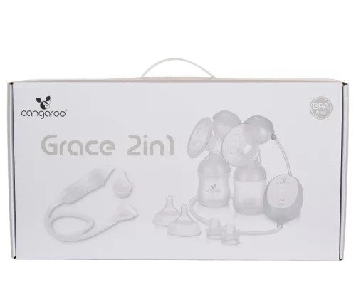 Cangaroo Grace XN-D254 2 az 1-ben dupla elektromos mellszívó orrszívó funkcióval