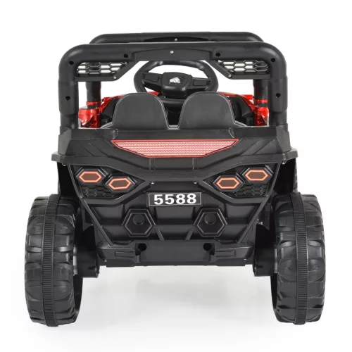 Moni Bo Fast UTV Elektromos autó/Buggy - Metál piros