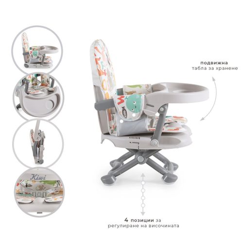 Cangaroo Kiwi székmagasító etetőszék - Betűk