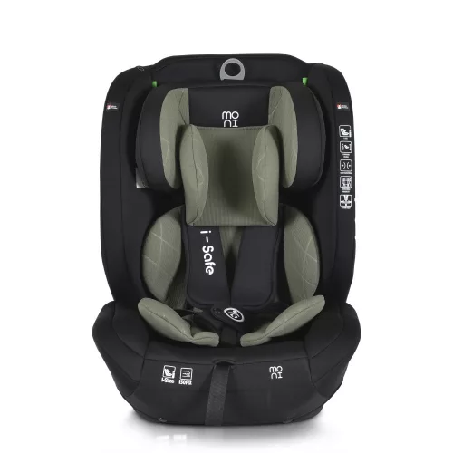 Moni Isafe I-Size gyerekülés (76-150 cm) - Zöld