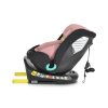 Cangaroo Quill I-Size 360°-ban forgatható ISOFIX gyermekülés, SPS oldalvédelemmel (40-150 cm) - Pink