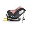 Cangaroo Quill I-Size 360°-ban forgatható ISOFIX gyermekülés, SPS oldalvédelemmel (40-150 cm) - Pink