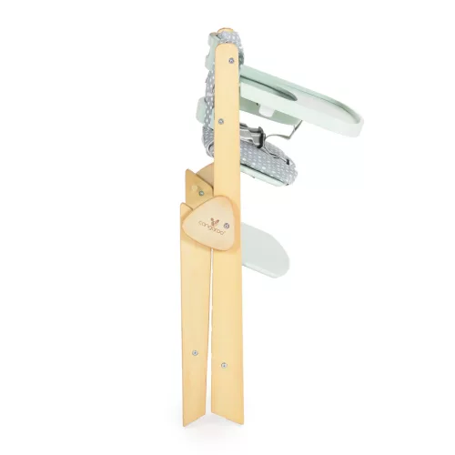 Cangaroo Caramel összecsukható Fa etetőszék - Menta