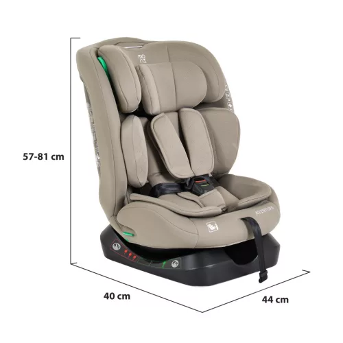 Moni Aventura I-Size gyermekülés (40-150 cm) - Bézs