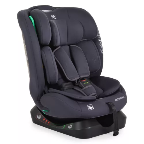 Moni Aventura I-Size gyermekülés (40-150 cm) - Szürke