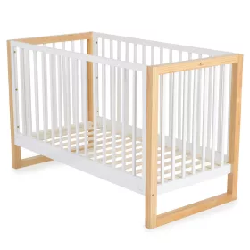 Cangaroo Sierra fa babaágy rácsos 60*120cm FEHÉR/NATUR