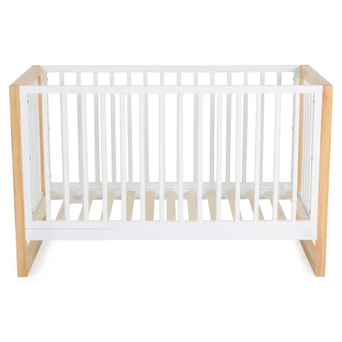 Cangaroo Sierra fa babaágy rácsos 60*120cm FEHÉR/NATUR