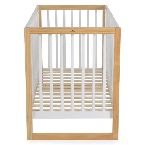 Cangaroo Sierra fa babaágy rácsos 60*120cm FEHÉR/NATUR