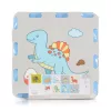 Moni Habtapi 8db-os puzzle játszószőnyeg (120x60cm) - Dinoszauruszos