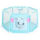 Moni Toys Labdamedence 50db színes labdával 146x65,5cm - Kék - Elefánt