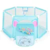 Moni Toys Labdamedence 50db színes labdával 146x65,5cm - Kék - Elefánt