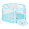 Moni Toys Labdamedence 50db színes labdával 146x65,5cm - Kék - Elefánt