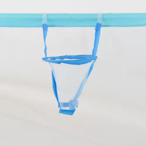 Moni Toys Labdamedence 50db színes labdával 146x65,5cm - Kék - Elefánt