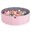 Moni Toys Melo össszecsukható labdamedence 90db labdával - Rózsaszín