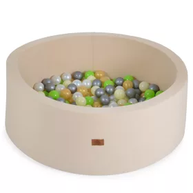 Moni Toys Labdamedence 200db színes labdával - Bézs
