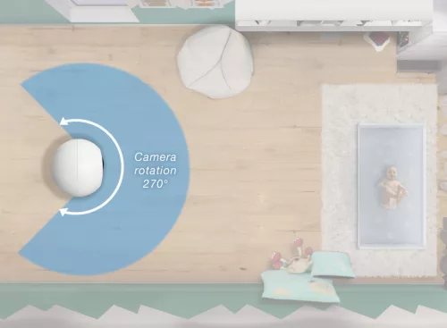 Vtech VM5255 kamerás babaőrző