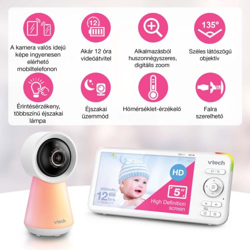 Vtech RM5756HD wi-fi kamerás babaőrző