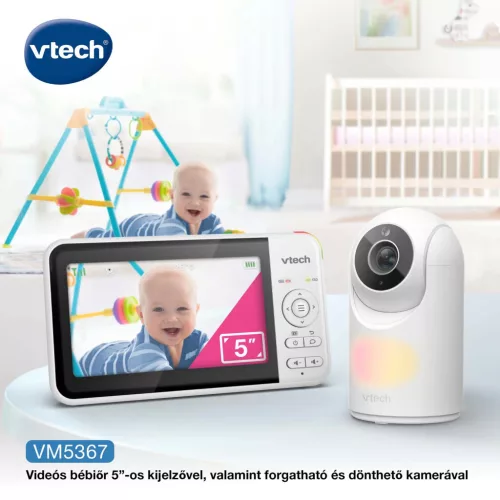 Vtech VM5367 kamerás babaőrző