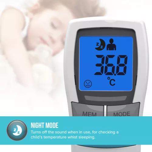 Homedics Non-contact lázmérő 3in1 