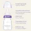 Lansinoh 2 db cumisüveg lassú folyású etetőcumival + 2 db fedéllel